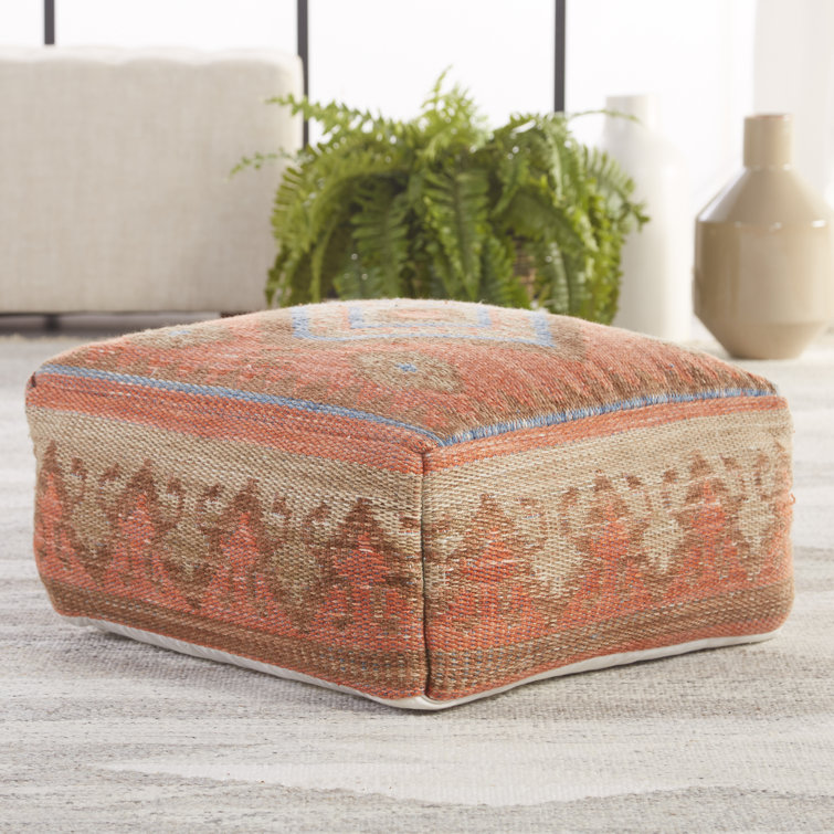 Steelside™ Mayer Outdoor Ottoman with Cushion & Reviews Wayfair